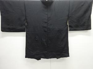 流水に枝葉模様織り出し絵羽織